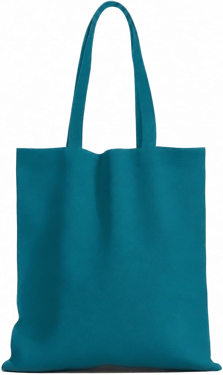 Woventote Natural Canvas Tote Bag 14x15in Reusable Shopping Bag