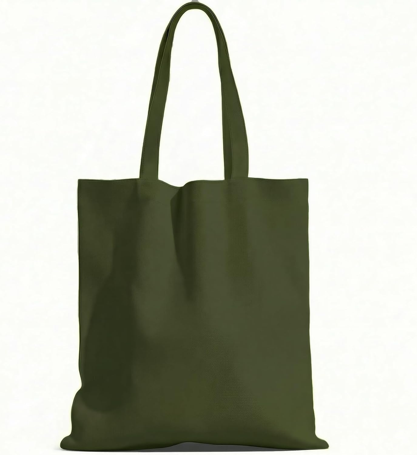 Woventote Natural Canvas Tote Bag 14x15in Reusable Shopping Bag