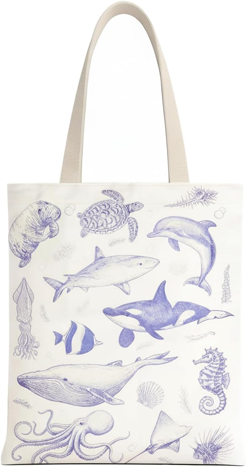Woventote Natural Canvas Tote Bag 14x15in Reusable Shopping Bag