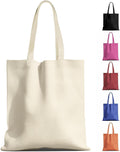 Woventote Natural Canvas Tote Bag 14x15in Reusable Shopping Bag