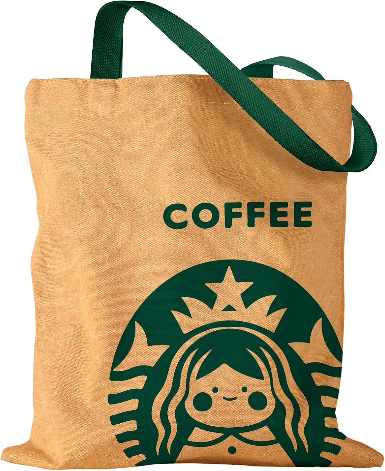 Woventote Canvas Shoulder Tote Bag Casual Bag for Women Travel Shopping Gym